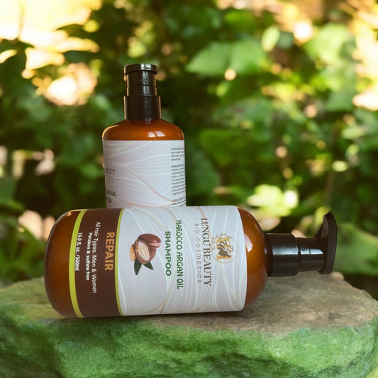 Bio-Shampoo mit marokkanischem Arganöl – Reparieren und hydratisieren