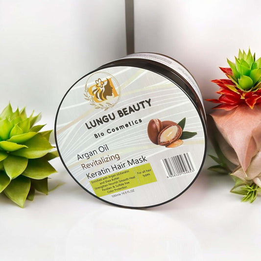 Revitalisierende Bio-Haarmaske mit Arganöl – nährt, repariert und schützt