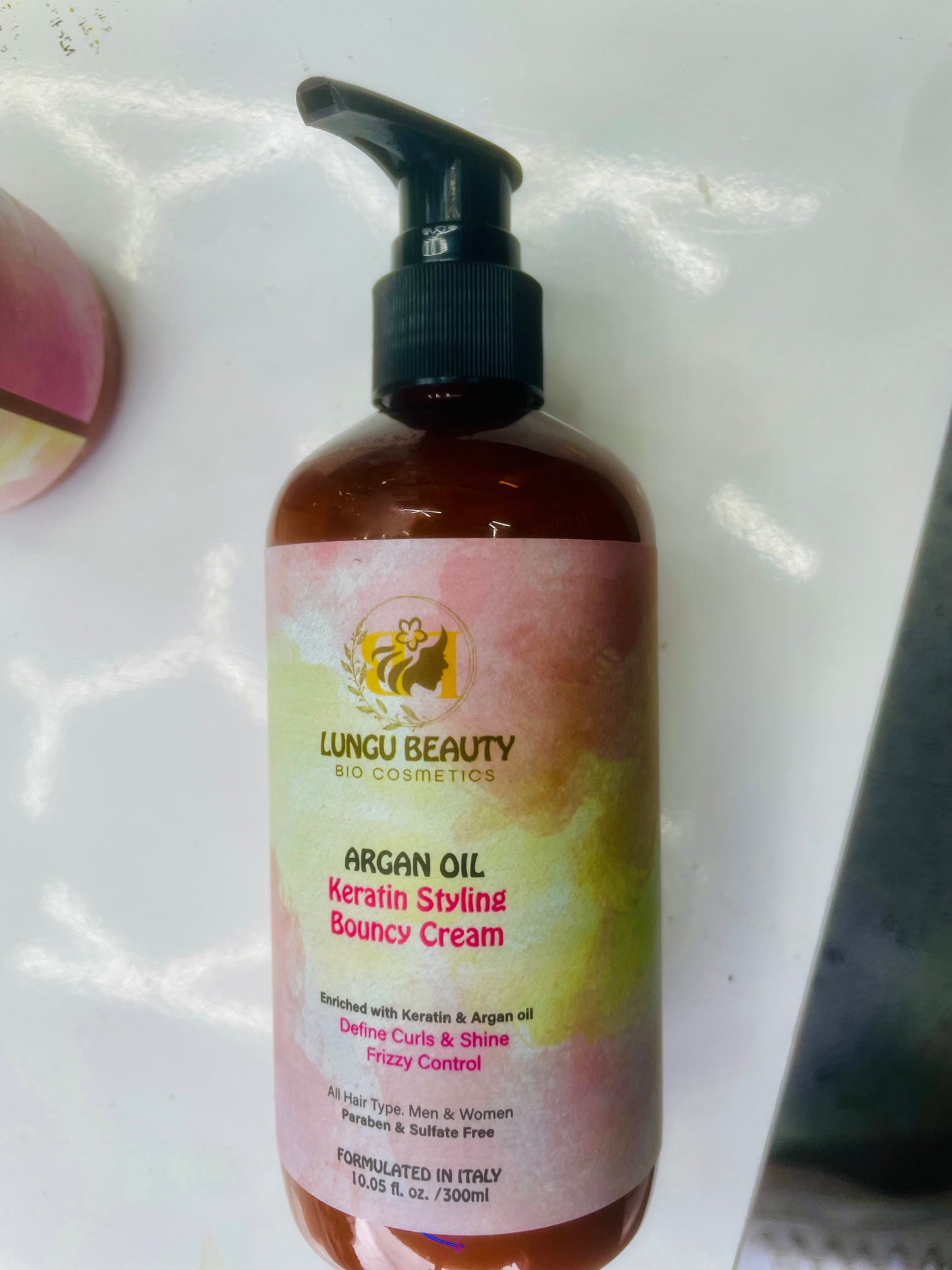 KERATIN Styling. Define Curls & Shine. Fizzy Control