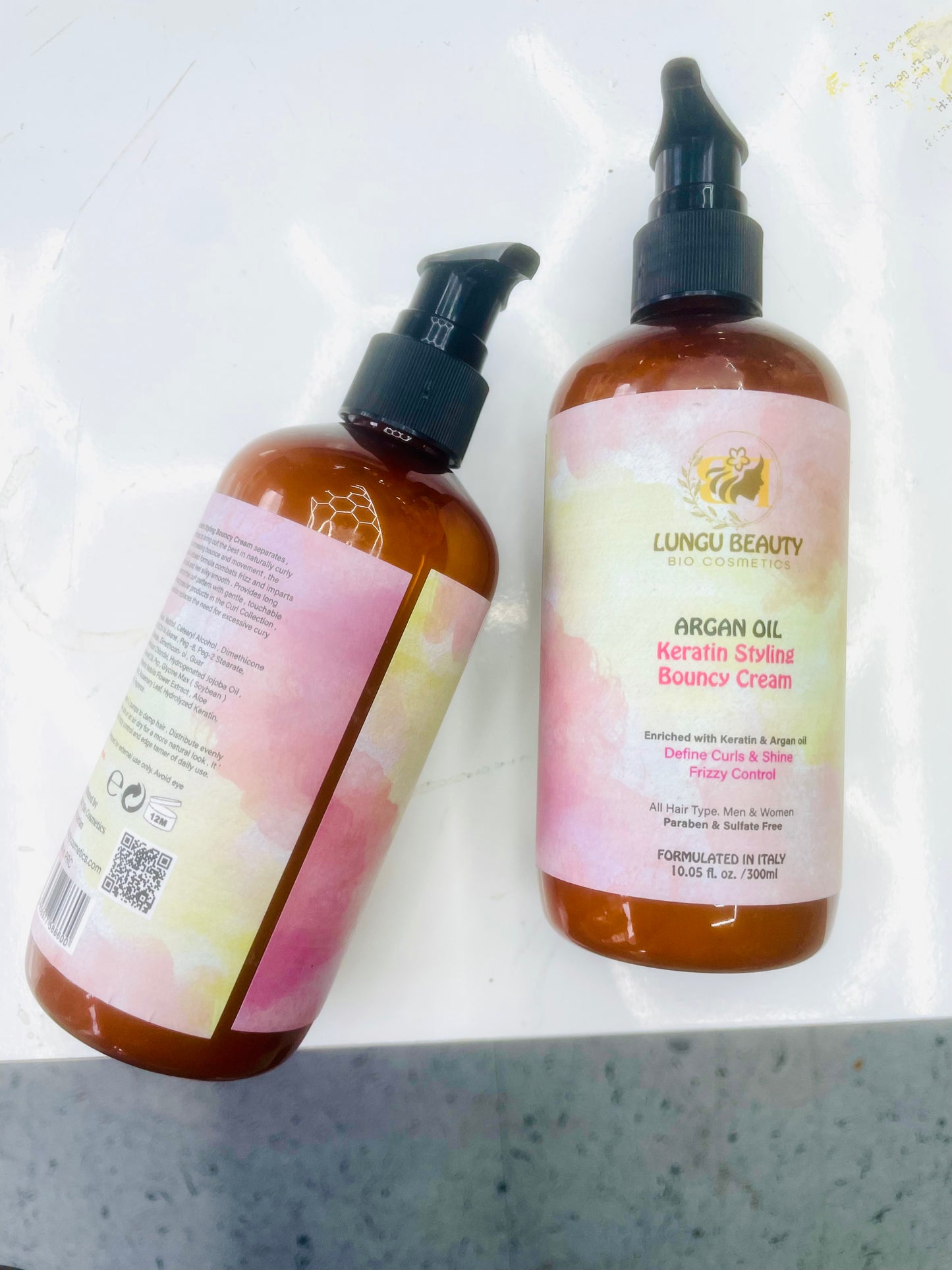 KERATIN Styling. Define Curls & Shine. Fizzy Control