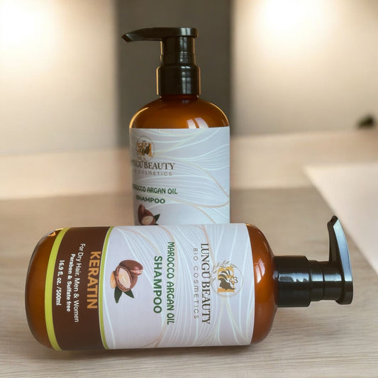 KERATIN Bio-Shampoo mit marokkanischem Arganöl