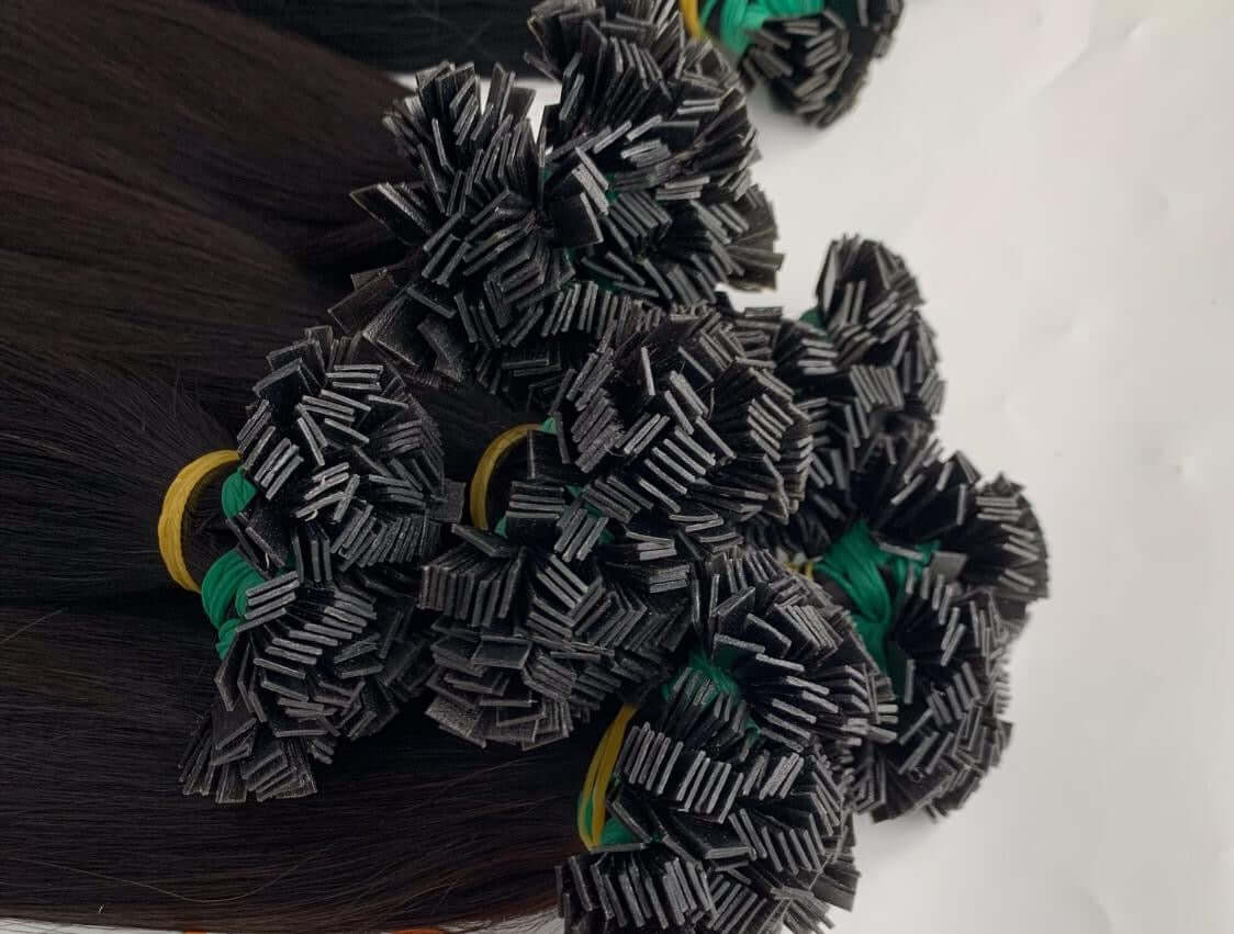 Clip-In- und Pferdeschwanz-Haarverlängerungen – 100 % vietnamesisches Echthaar. 100 g