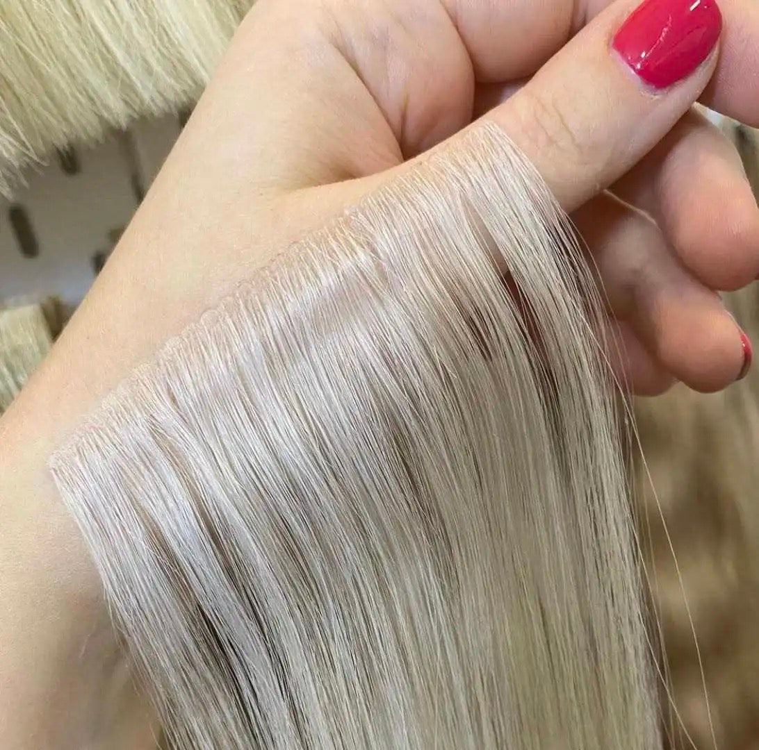 Invisible Tape-In Hair Extensions – 100% Vietnamese Human Hair 100gr
