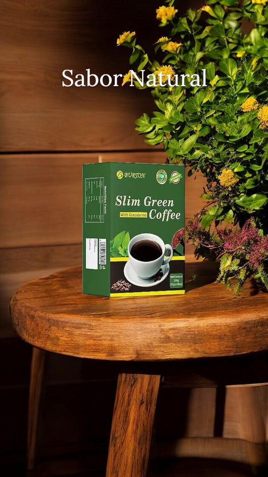 Slimm Green Diet Coffee mit Ganoderma – Beschleunigen Sie die Leistungsfähigkeit.